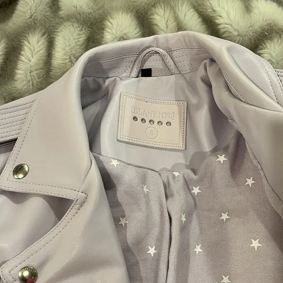 NWOT Blank NYC Faux Leather Moto Jacket - Picture 8 of 9
